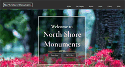 Desktop Screenshot of northshoremonuments.com